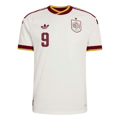 Spain VM Bortedrakt Spillerversjon 2026 GAVI #9 Slim Fit