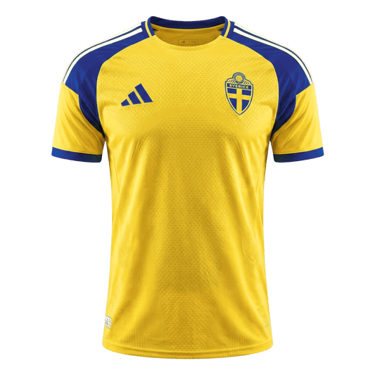 Sweden World Cup Hjemmedrakt Spillerversjon 2026 Slim Fit