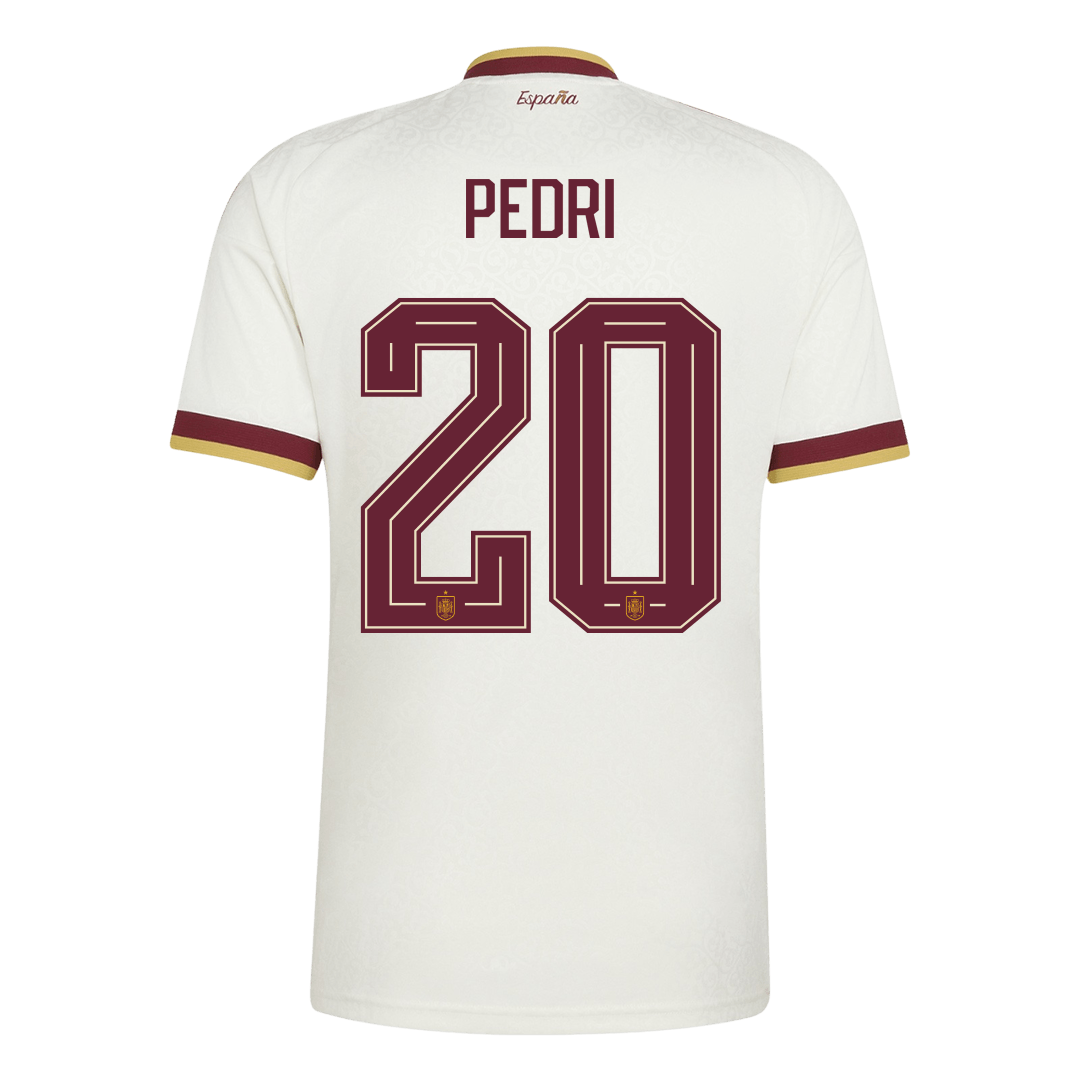 Spain VM Bortedrakt 2026 PEDRI #20