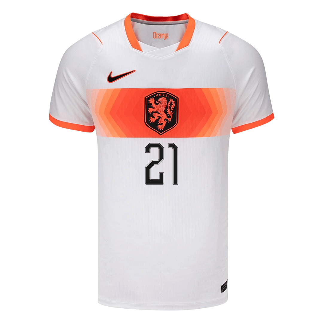 Netherlands VM Bortedrakt 2026 F.DE JONG #21