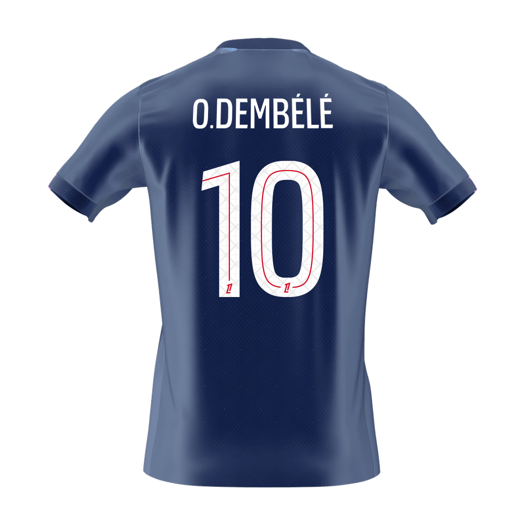 PSG Hjemmedrakt 2025/26 – O.DEMBÉLÉ #10 [PREMIUM]