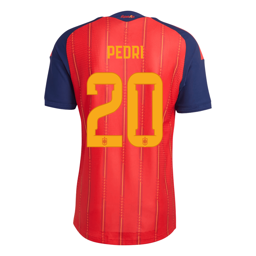Spain VM Hjemmedrakt Spillerversjon 2026 PEDRI #20 Slim Fit