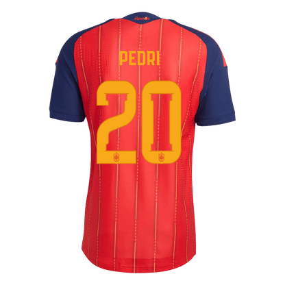 Spain VM Hjemmedrakt Spillerversjon 2026 PEDRI #20 Slim Fit