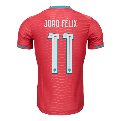 Portugal VM Hjemmedrakt Spillerversjon 2026 JOÃO FÉLIX #11 Slim Fit