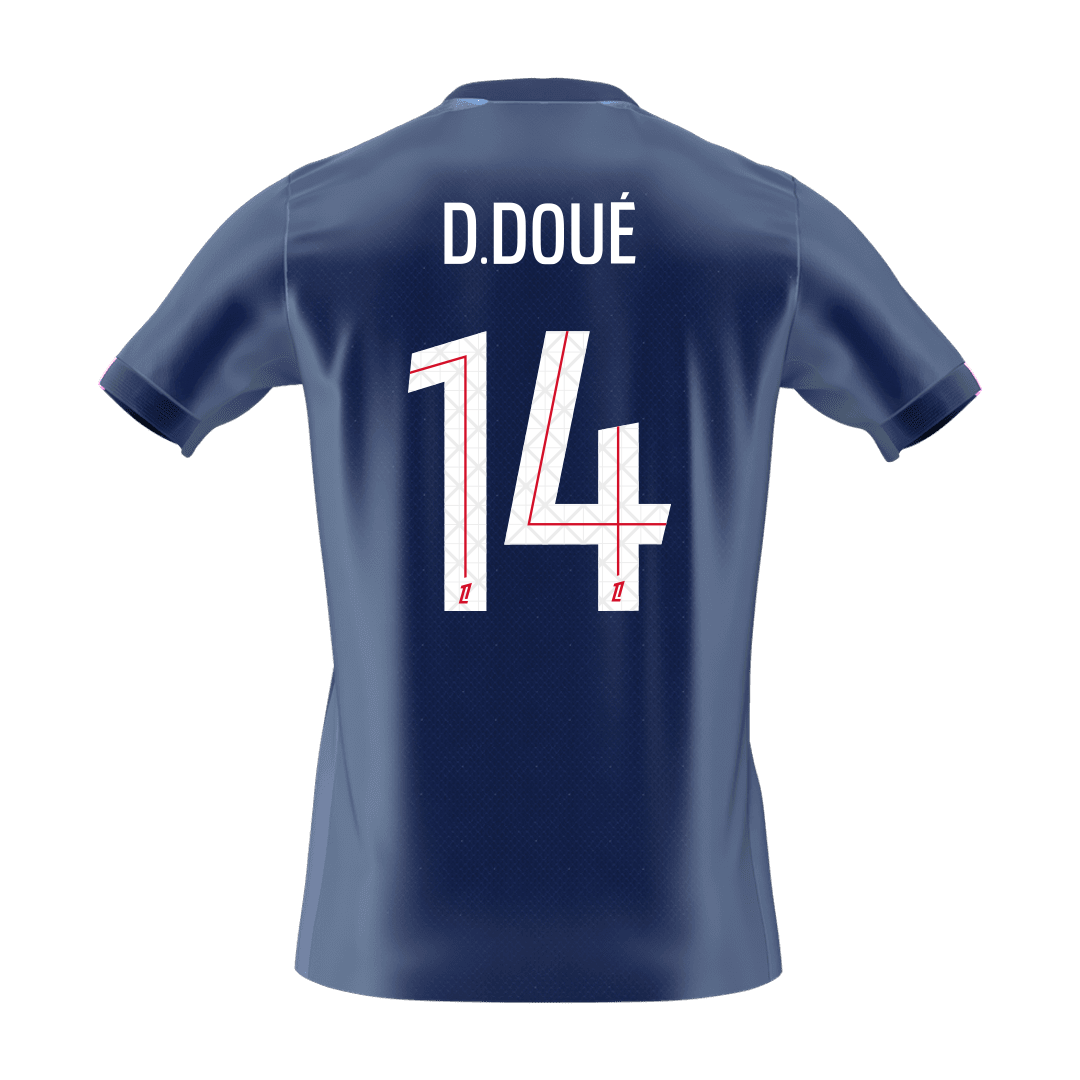 PSG Hjemmedrakt 2025/26 – D.DOUÉ #14 [PREMIUM]