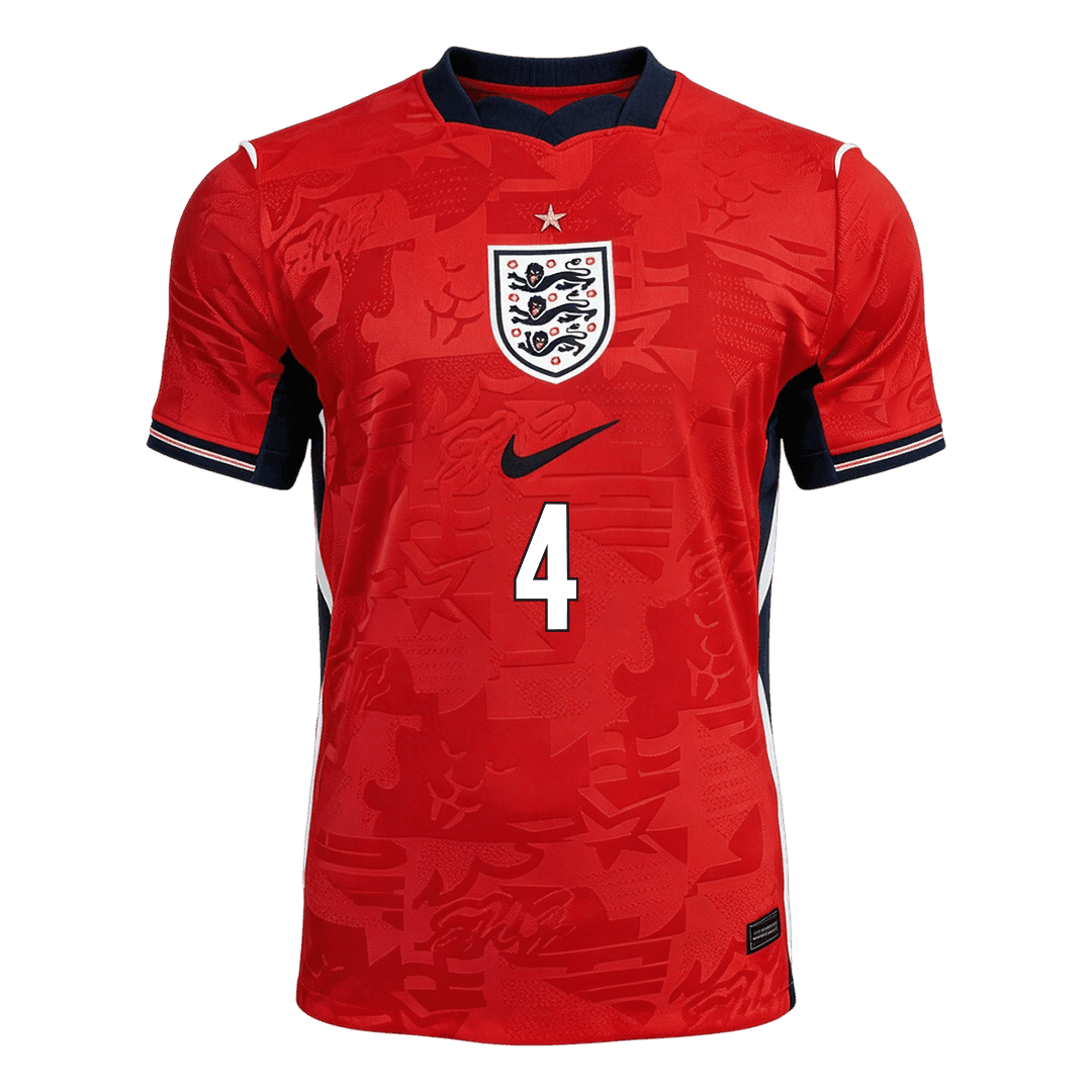 England Bortedrakt VM 2026 – RICE #4 (Spillerversjon)