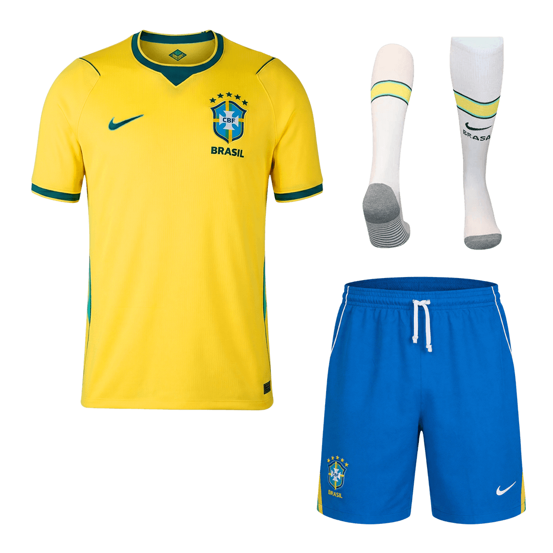 Brazil VM Hjemmedraktsett 3-deler 2026