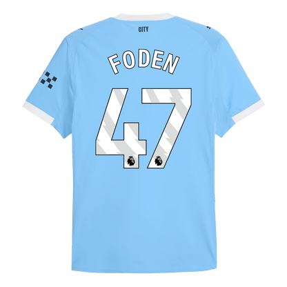 Manchester City Hjemmedrakt 2025/26 – FODEN #47 (Spillerversjon)