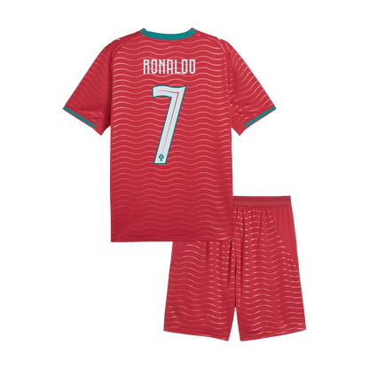 Portugal VM Hjemmedraktsett Barn 2026 RONALDO #7 [PREMIUM]