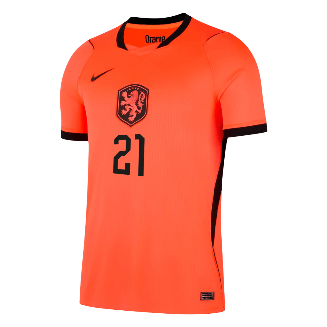 Netherlands VM Hjemmedrakt 2026 F.DE JONG #21