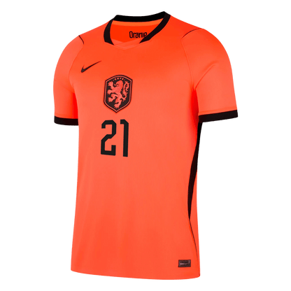Netherlands VM Hjemmedrakt 2026 F.DE JONG #21