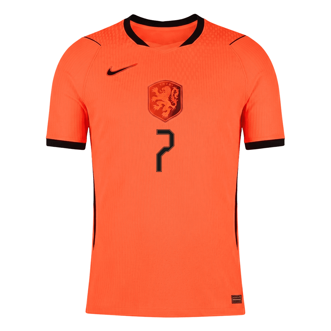 Netherlands VM Hjemmedrakt Spillerversjon 2026 XAVI #7 Slim Fit