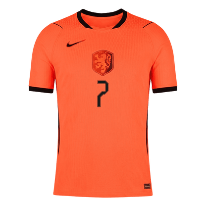 Netherlands VM Hjemmedrakt Spillerversjon 2026 XAVI #7 Slim Fit