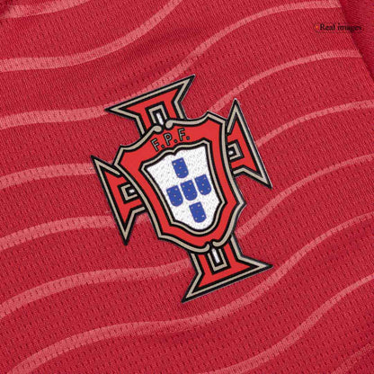 Portugal VM Hjemmedraktsett Barn 2026 B. FERNANDES #8 [PREMIUM]