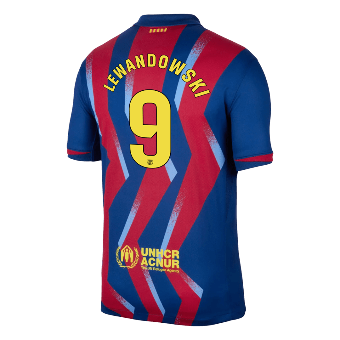 Barcelona Fjerdedrakt 2025/26 – LEWANDOWSKI #9