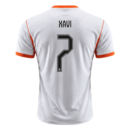 Netherlands VM Bortedrakt Spillerversjon 2026 XAVI #7 Slim Fit
