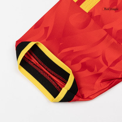 Belgium VM Hjemmedrakt Spillerversjon 2026 LUKAKU #9 Slim Fit