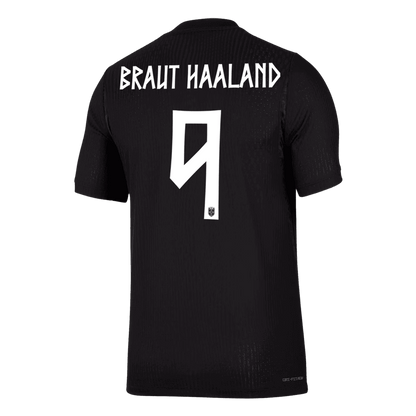 Norway VM Bortedrakt Spillerversjon 2026 BRAUT HAALAND #9 Slim Fit