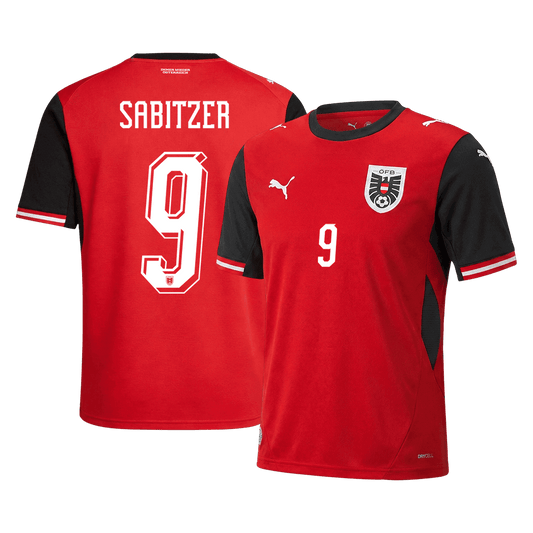 Austria World Cup Hjemmedrakt 2026 SABITZER #9
