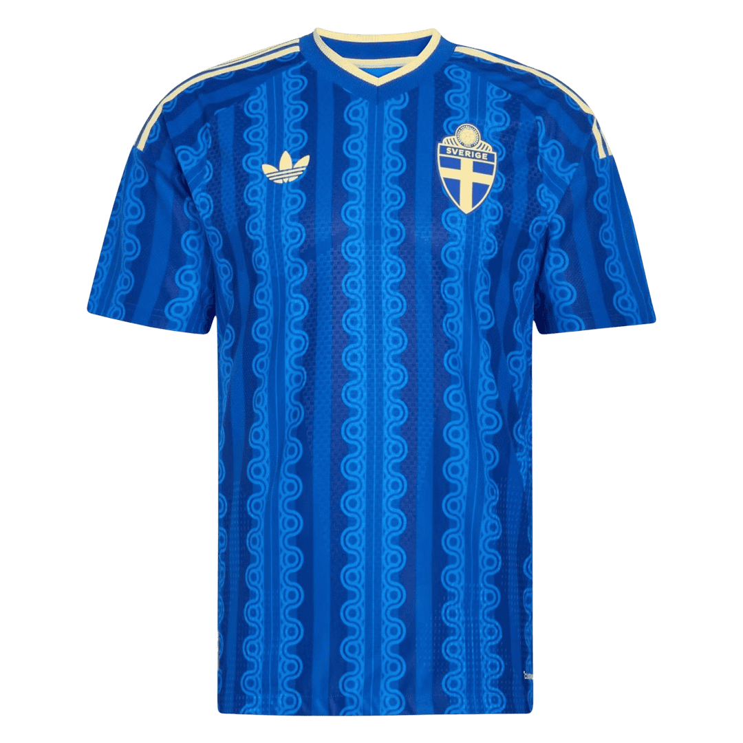 Sweden VM Bortedrakt Spillerversjon 2026 Slim Fit
