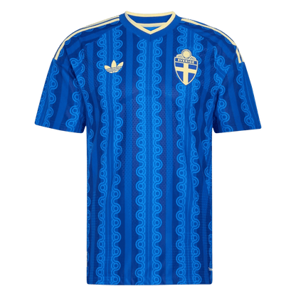 Sweden VM Bortedrakt Spillerversjon 2026 Slim Fit