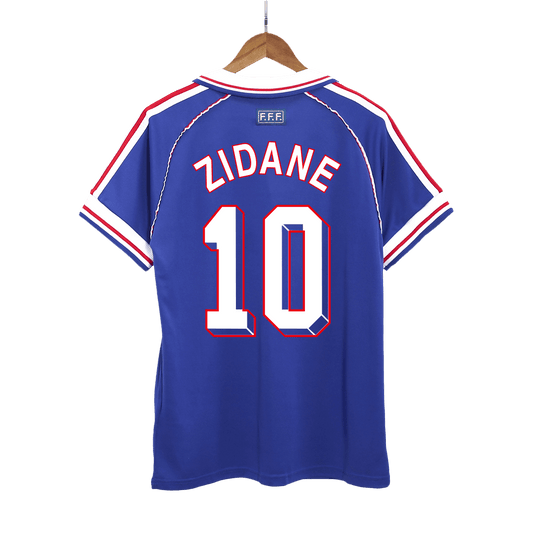 France World Cup Retro Hjemmedrakt 1998 ZIDANE #10