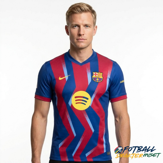 Barcelona Fjerdedrakt 2025/26