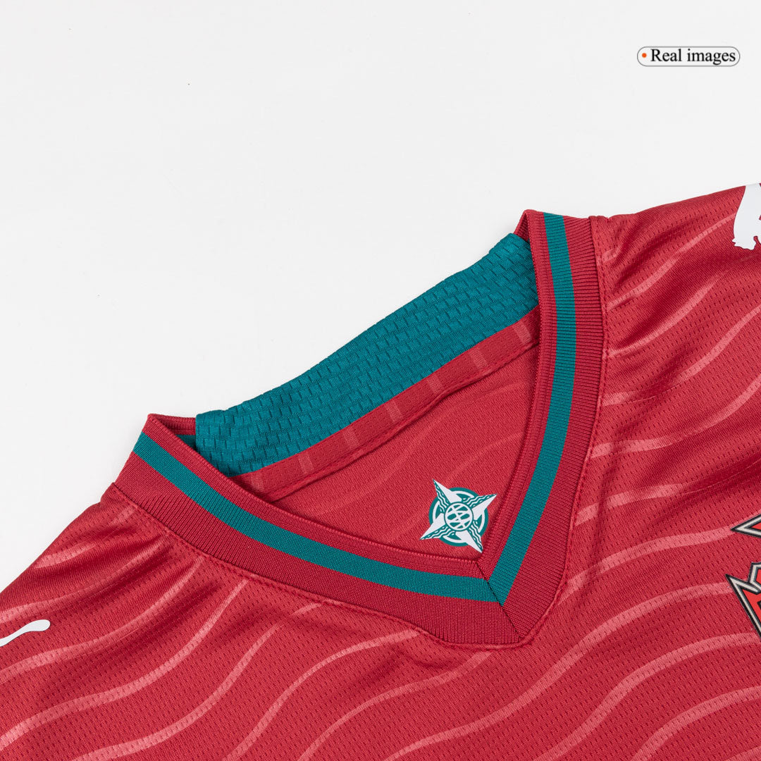 Portugal VM Hjemmedraktsett Barn 2026 B. FERNANDES #8 [PREMIUM]