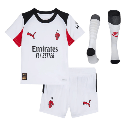 AC Milan Bortedraktsett Barn 3-deler 2025/26