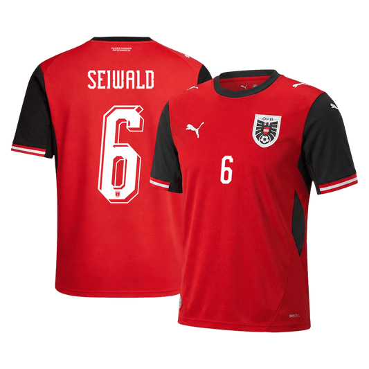 Austria World Cup Hjemmedrakt 2026 SEIWALD #6