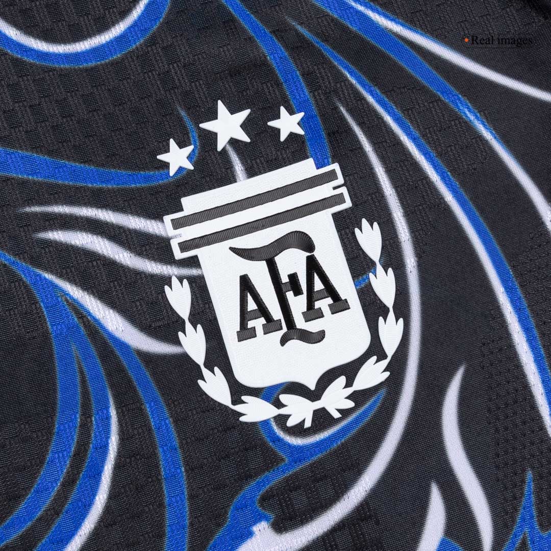 Argentina VM Bortedrakt Spillerversjon 2026 DE PAUL #7 Slim Fit