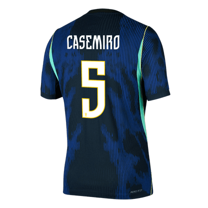 Brazil VM Bortedrakt Spillerversjon 2026 CASEMIRO #5 Slim Fit