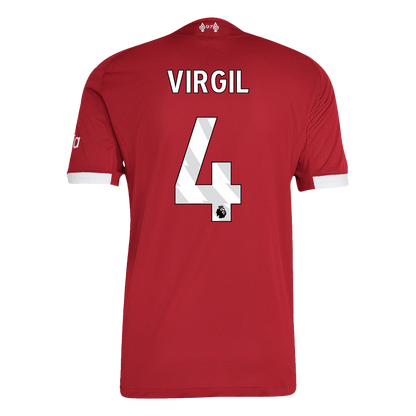 Liverpool Hjemmedrakt 2025/26 – VIRGIL #4 (Spillerversjon)