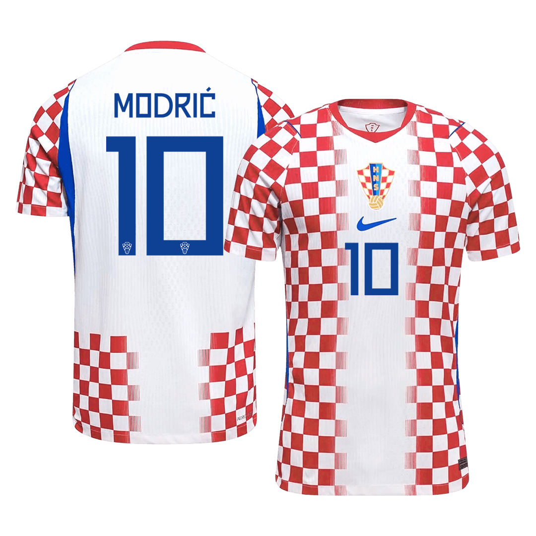 Croatia VM Hjemmedrakt Spillerversjon 2026 MODRIĆ #10 Slim Fit
