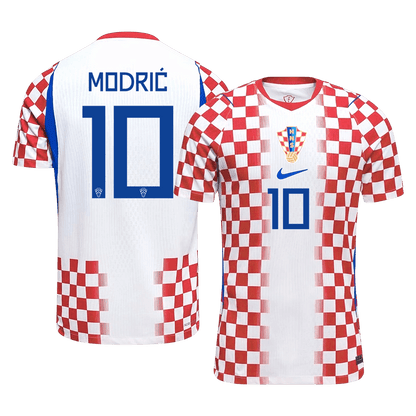 Croatia VM Hjemmedrakt Spillerversjon 2026 MODRIĆ #10 Slim Fit