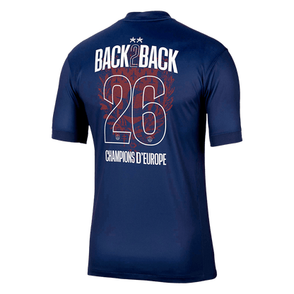 PSG Hjemmedrakt 2025/26 Champions of Europe #26 [PREMIUM]
