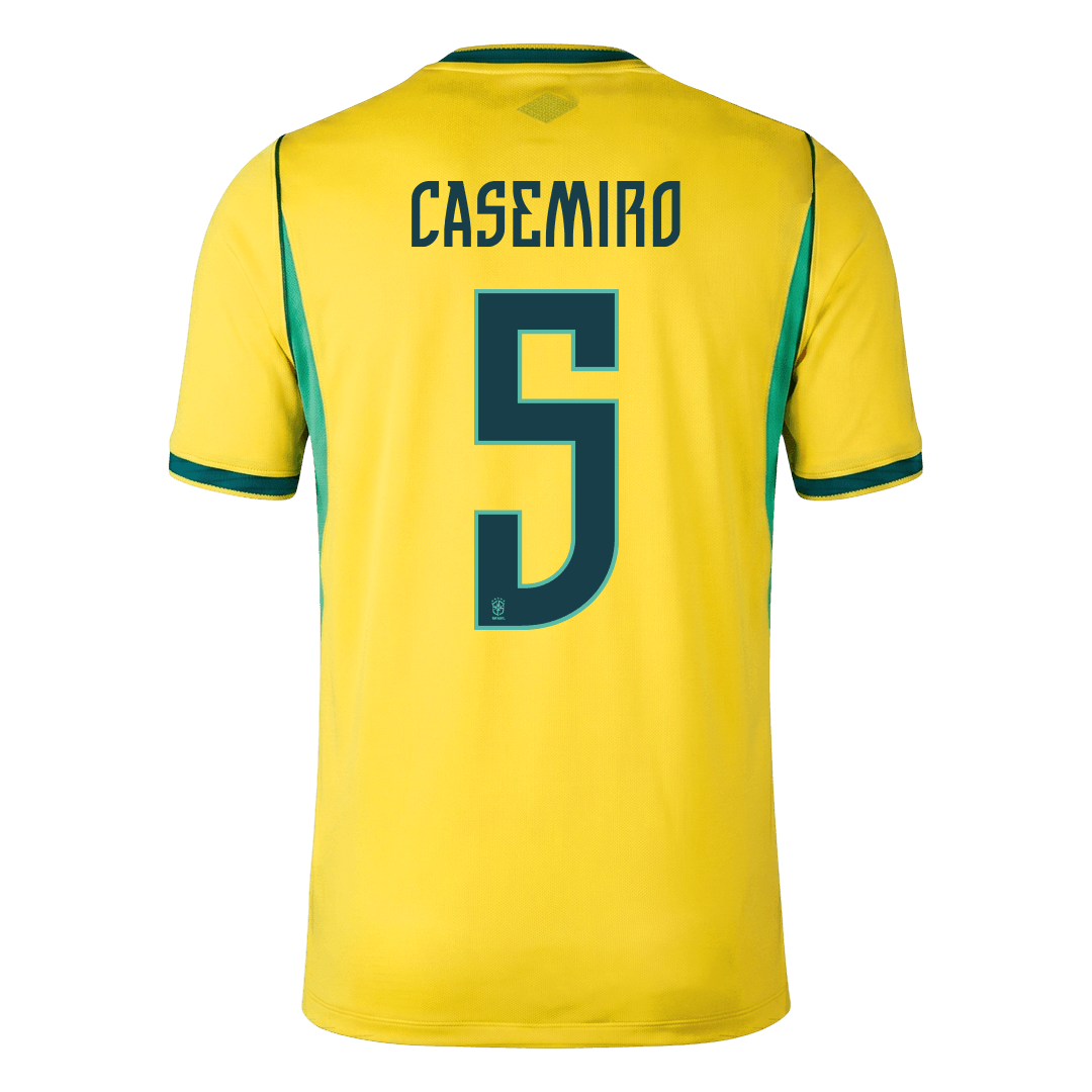 Brazil VM Hjemmedrakt 2026 CASEMIRO #5