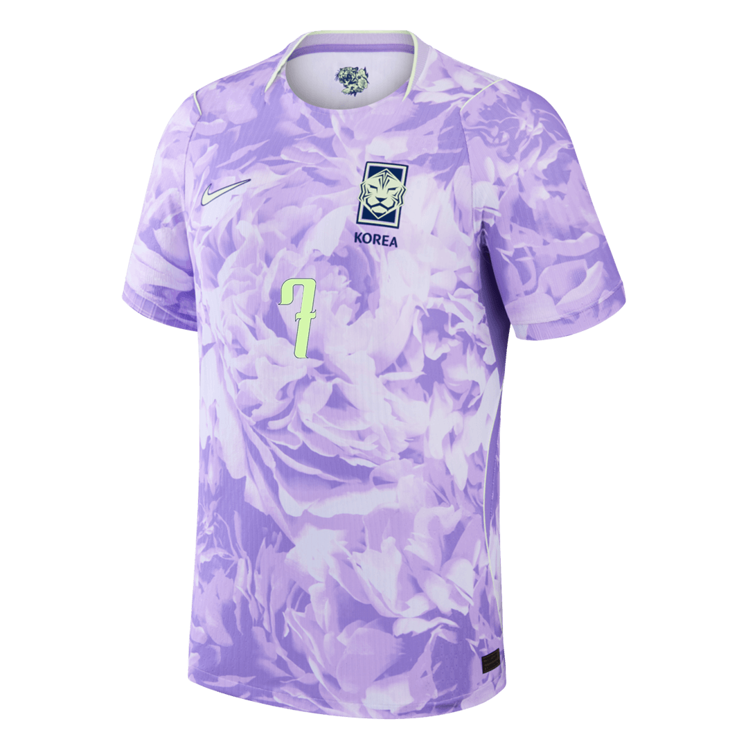 South Korea VM Bortedrakt Spillerversjon 2026 HEUNGMIN #7 Slim Fit