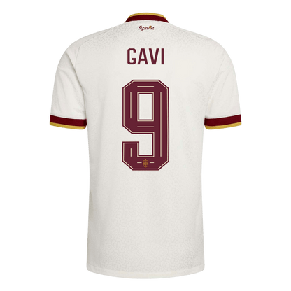 Spain VM Bortedrakt Spillerversjon 2026 GAVI #9 Slim Fit