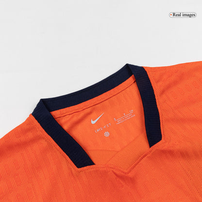 Netherlands VM Hjemmedrakt Spillerversjon 2026 F.DE JONG #21 Slim Fit