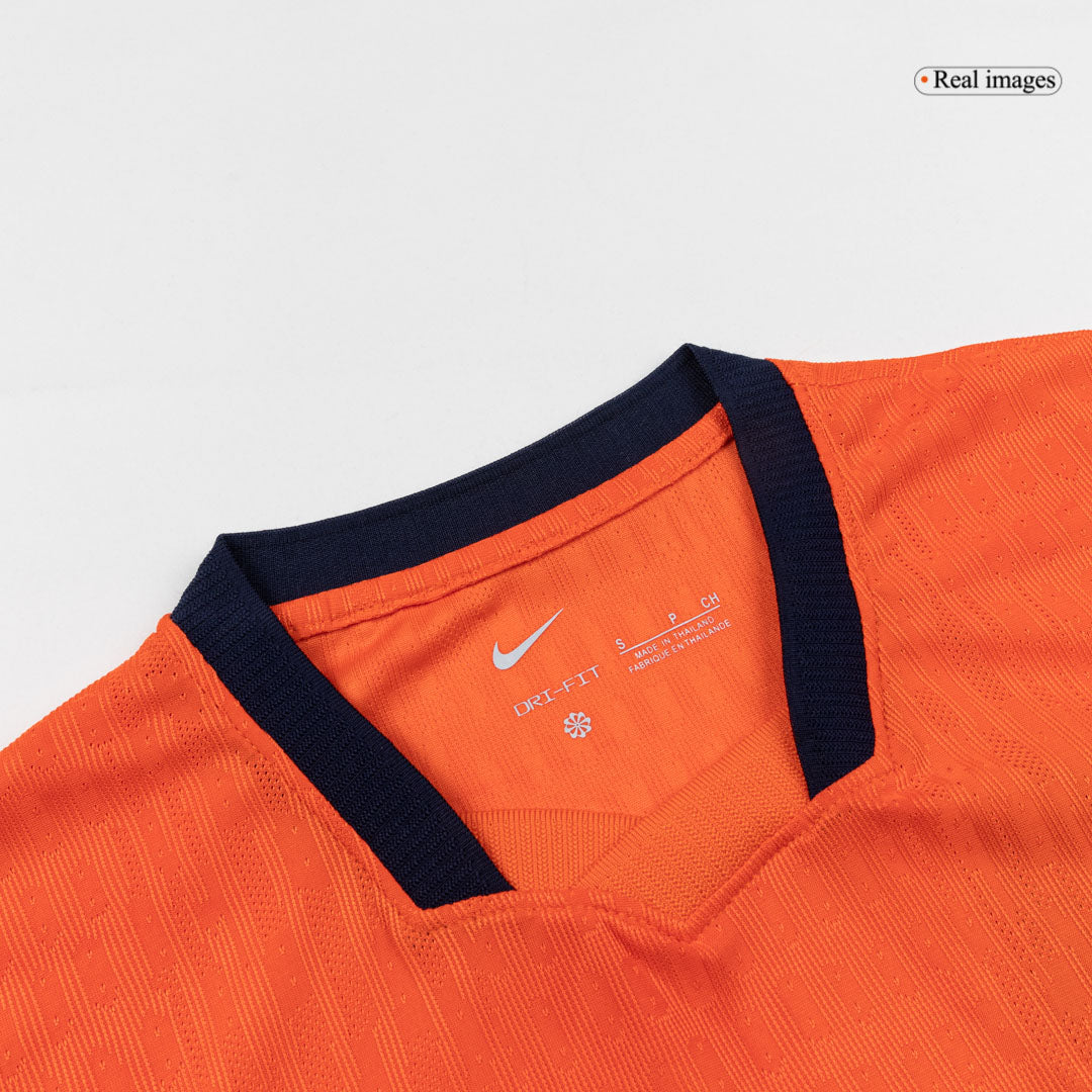 Netherlands VM Hjemmedrakt Spillerversjon 2026 XAVI #7 Slim Fit