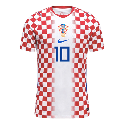 Croatia VM Hjemmedrakt Spillerversjon 2026 MODRIĆ #10 Slim Fit