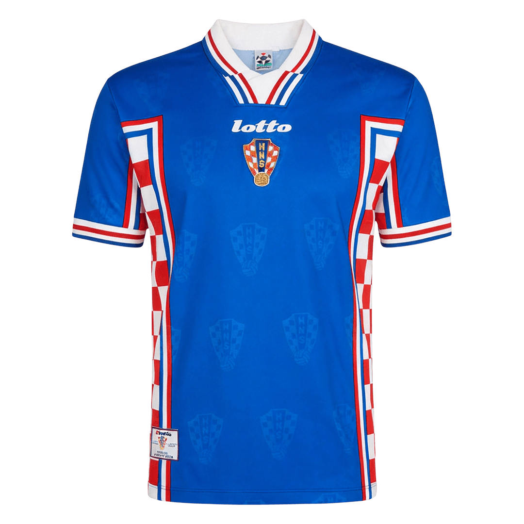 Croatia Retro Bortedrakt 1998