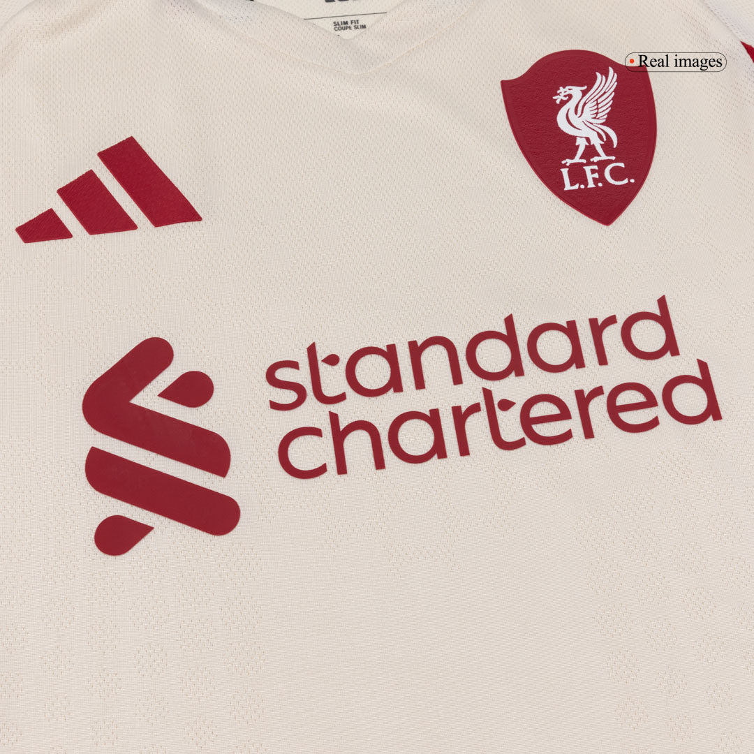 Liverpool Bortedrakt 2025/26 ISAK #9 (Spillerversjon)