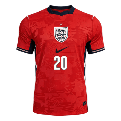 England Bortedrakt VM 2026 – PALMER #20