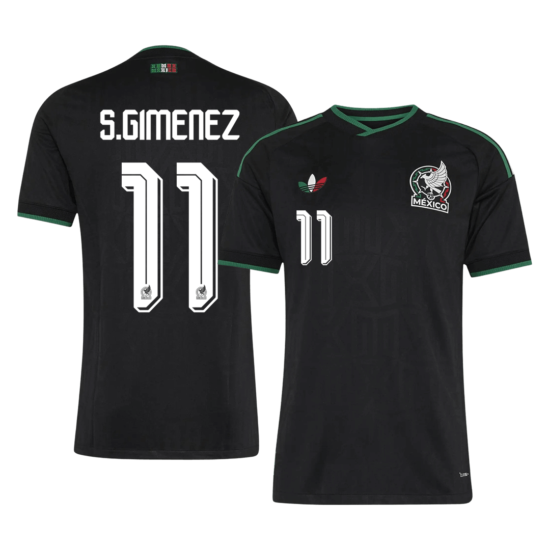 Mexico VM Tredjedrakt Spillerversjon 2026 S.GIMENEZ #11 Slim Fit