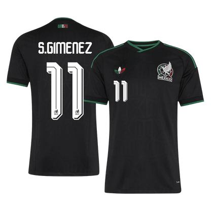 Mexico VM Tredjedrakt Spillerversjon 2026 S.GIMENEZ #11 Slim Fit