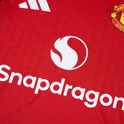 Manchester United Hjemmedrakt 2025/26 – ŠEŠKO #30 (Spillerversjon)