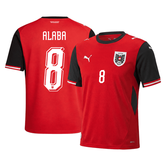 Austria World Cup Hjemmedrakt 2026 ALABA #8