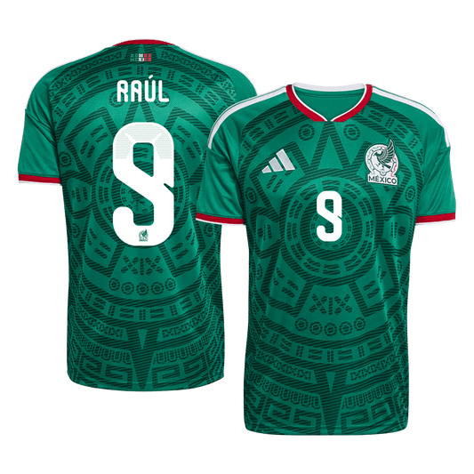 Mexico World Cup Hjemmedrakt 2026 Raúl #9